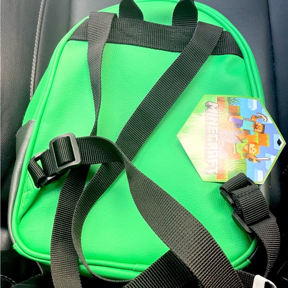 Minecraft Explosion TNT Mini Backpack, Green - Picture 8 of 10